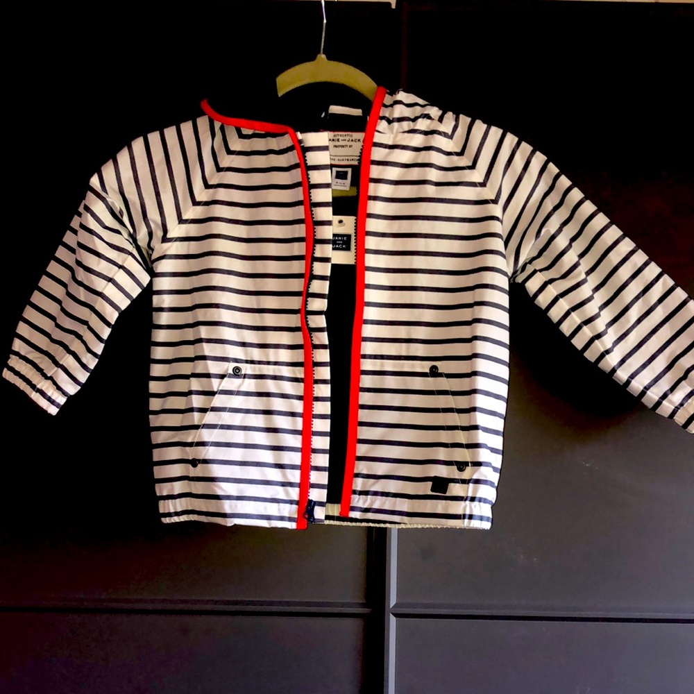 Authentic Janie and Jack wind breaker style jacket size 3/4